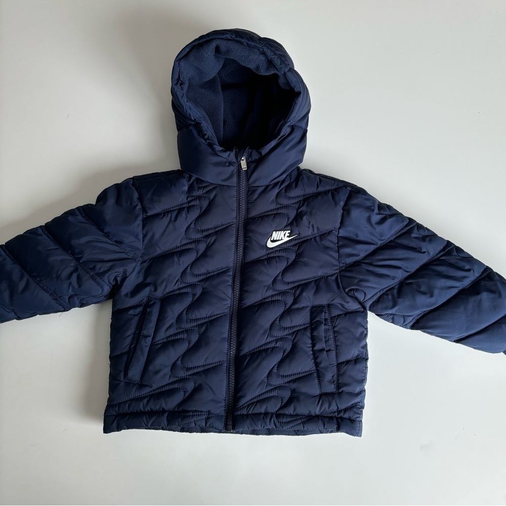 Nike Navy Blue Puffer Jacket